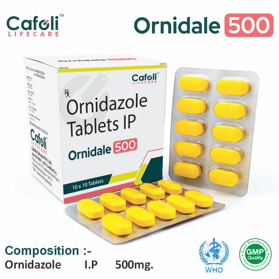 Ornidale 500mg Tablet for PCD Pharma Franchise